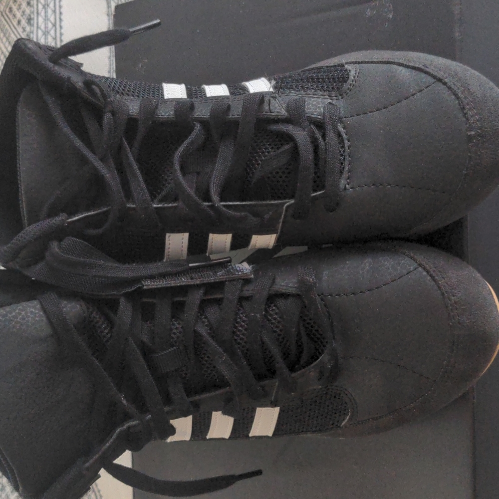 Big Boys Youth Adidas Wrestling Shoes 6.5